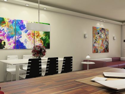 עיצוב פינות אוכל